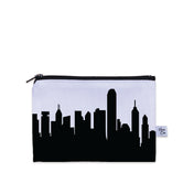 Hong Kong China Skyline Canvas Mini Purse