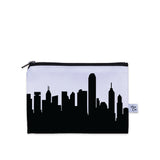 Hong Kong China Skyline Canvas Mini Purse