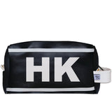 HK (Hong Kong) City Abbreviation Travel Dopp Kit Toiletry Bag