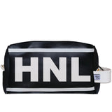 HNL (Honolulu) City Abbreviation Travel Dopp Kit Toiletry Bag