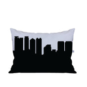 Honolulu HI Skyline Lumbar Pillow