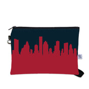 Houston Rockets Basketball Arena Skyline Game Day Wristlet
