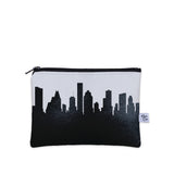 Houston Texas Skyline Vegan Leather Mini Wallet