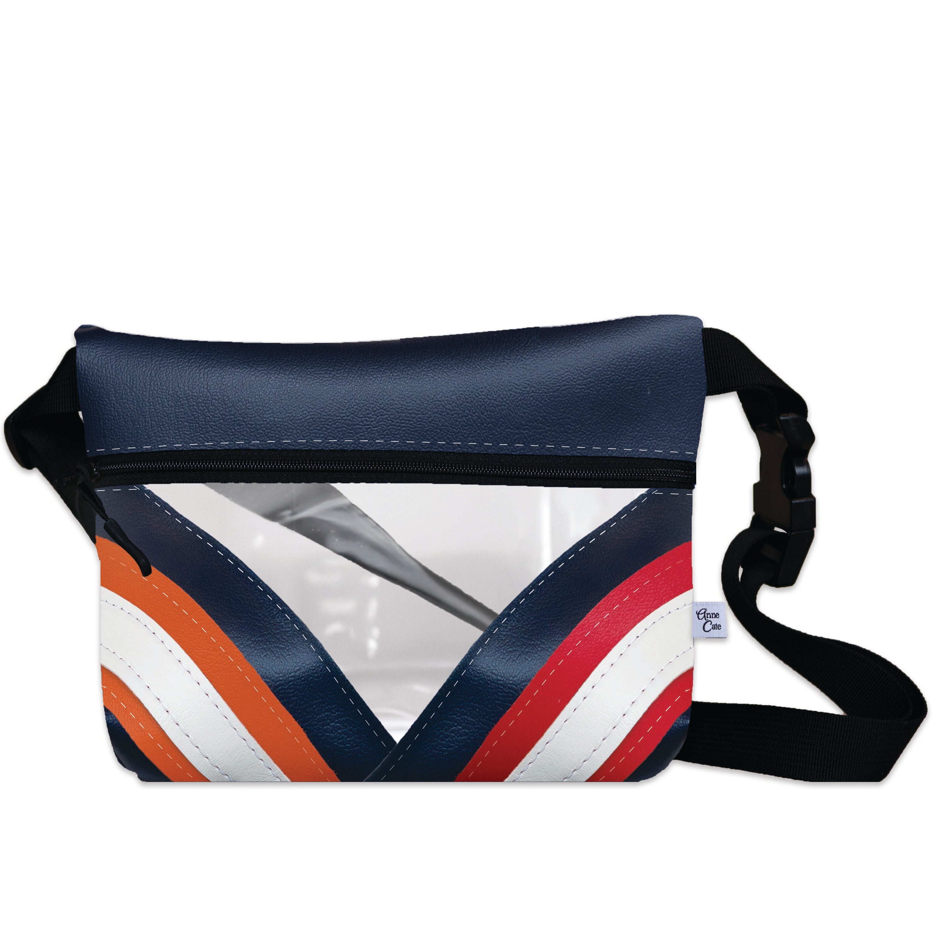 City League Clear Stripe Game Day Fanny Pack