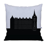 Ignatius High School Skyline Large Throw Pillow