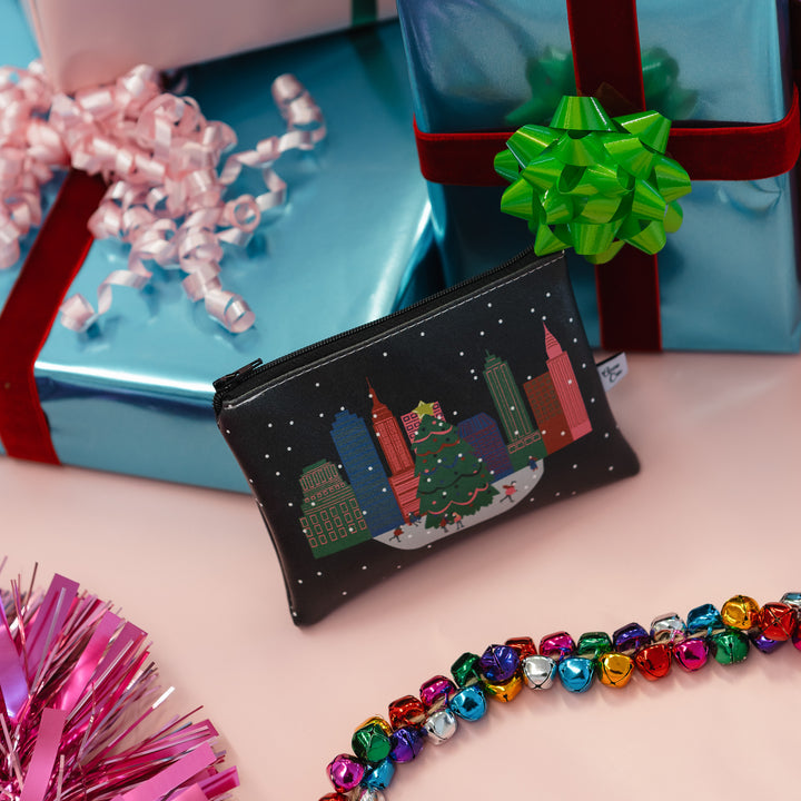 Christmas Time in the City Mini Wallet