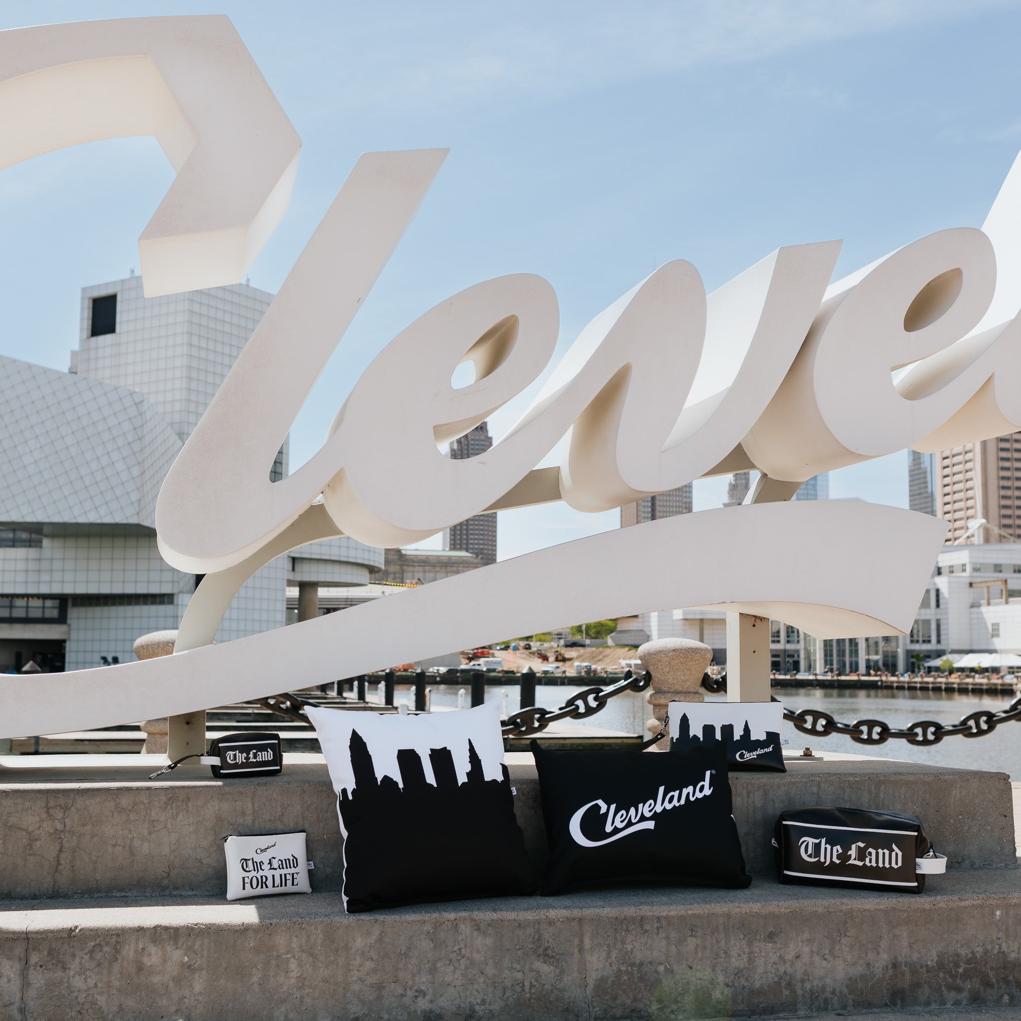 The Land for Life Cleveland Script Mini Wallet