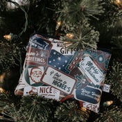 If Lost, Return to Higbees Vegan Leather Mini Wallet