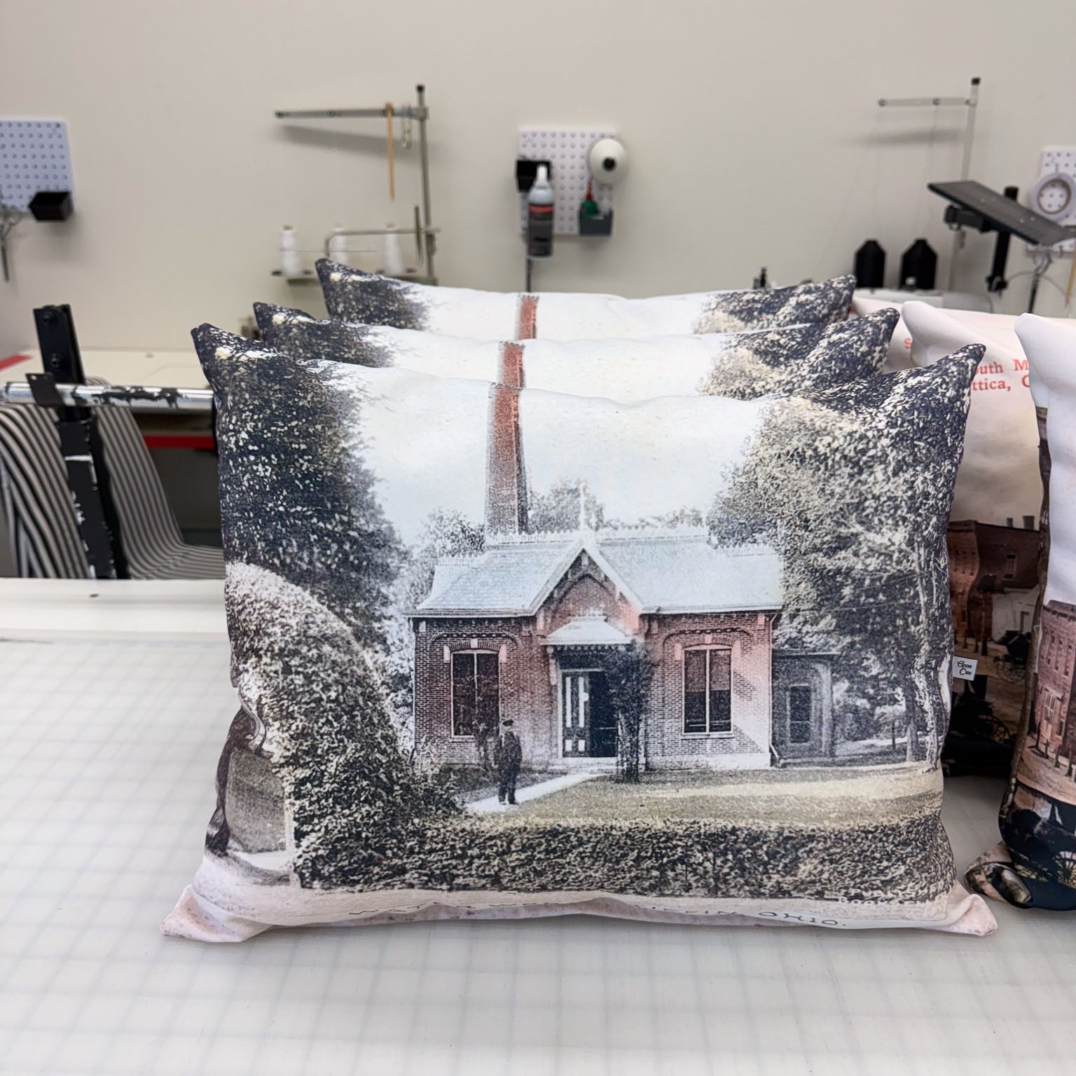 14x14 Sublimated Canvas Throw Pillow - Custom