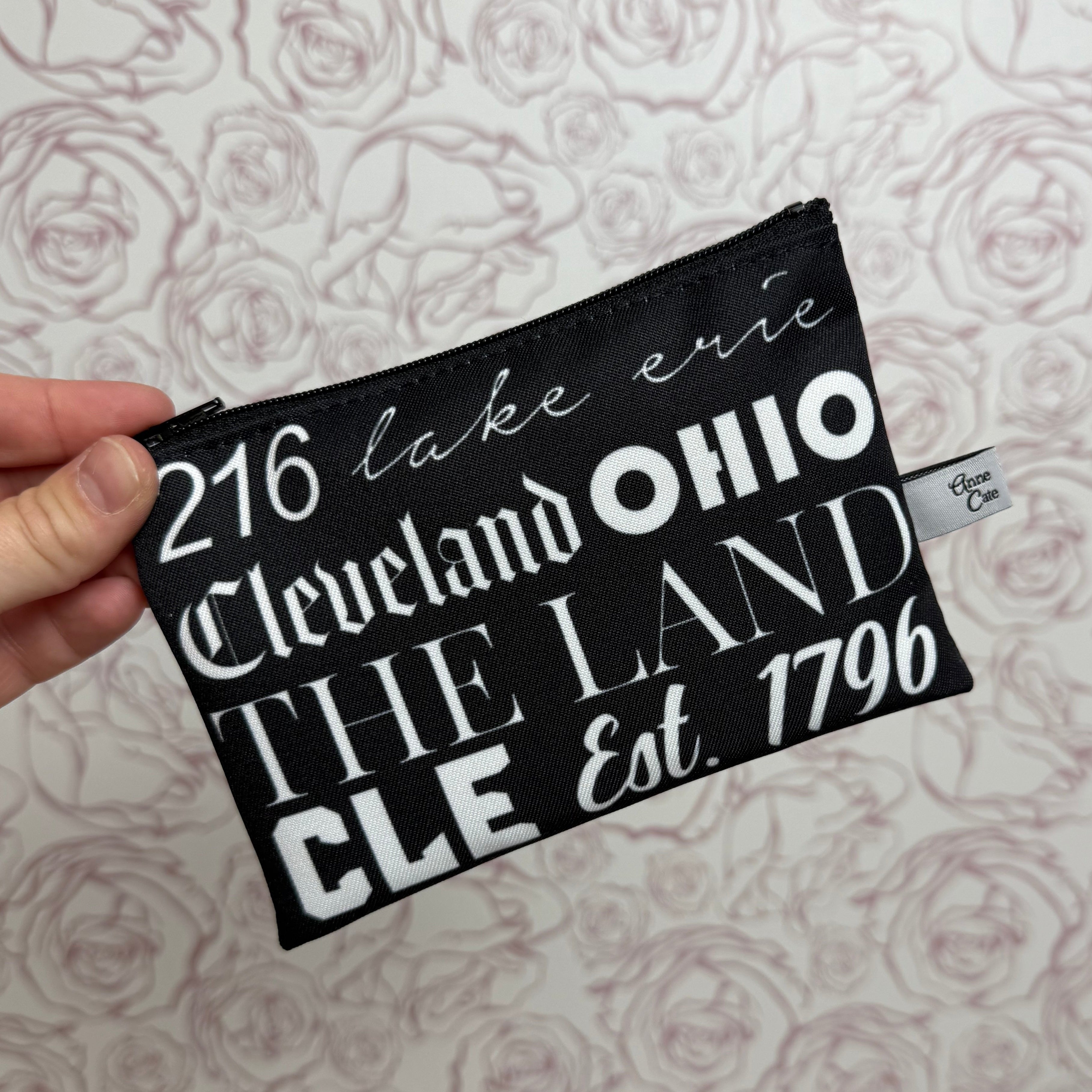 Limited Edition "Best of Cleveland" Handmade Canvas Mini Purse
