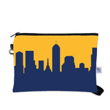 Indiana Pacers Basketball Arena Skyline Game Day Wristlet