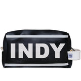 INDY (Indianapolis) City Abbreviation Travel Dopp Kit Toiletry Bag