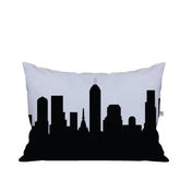 Indianapolis IN Skyline Lumbar Pillow