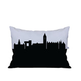 Ithaca NY (Cornell University) Skyline Lumbar Pillow