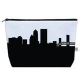 Jacksonville FL Skyline Cosmetic Makeup Bag
