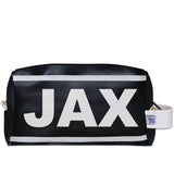 JAX (Jacksonville) City Abbreviation Travel Dopp Kit Toiletry Bag