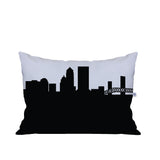 Jacksonville FL Skyline Lumbar Pillow
