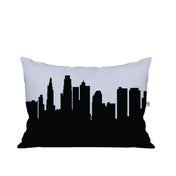 Kansas City MO Skyline Lumbar Pillow