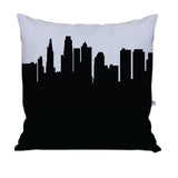 Kansas City MO Skyline Large Throw Pillow