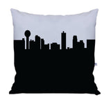 Knoxville TN Skyline Large Throw Pillow