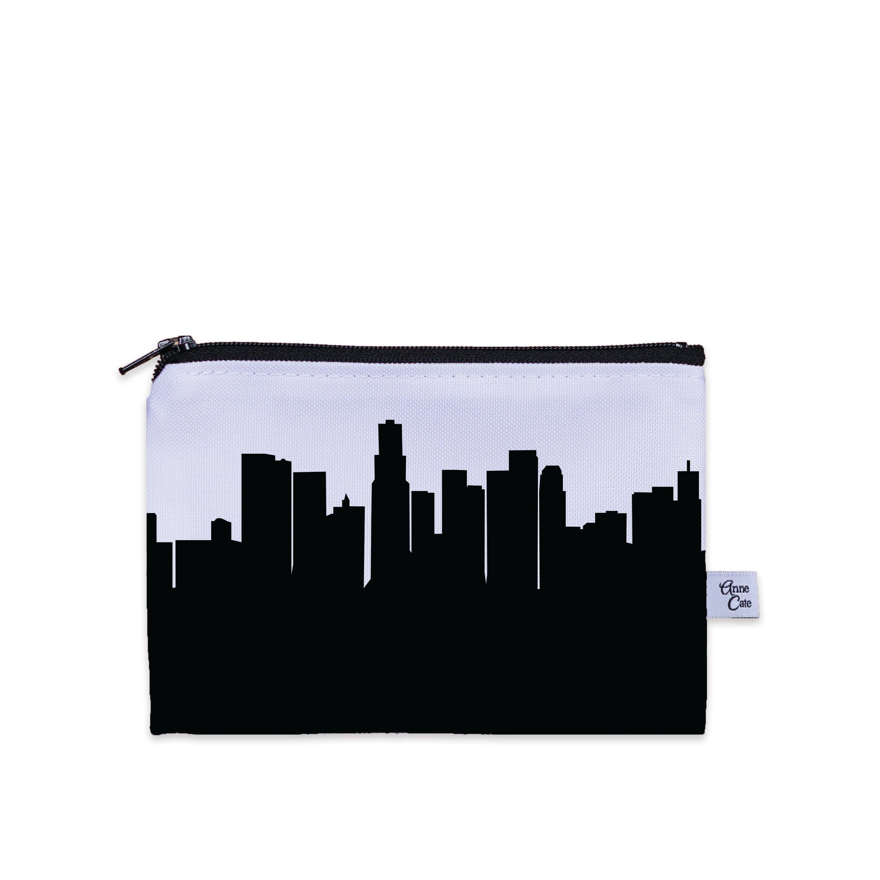 Los Angeles CA Skyline Canvas Mini Purse