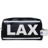 LAX (Los Angeles) City Abbreviation Travel Dopp Kit Toiletry Bag