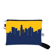 Football Stadium Skyline Game Day Wristlet