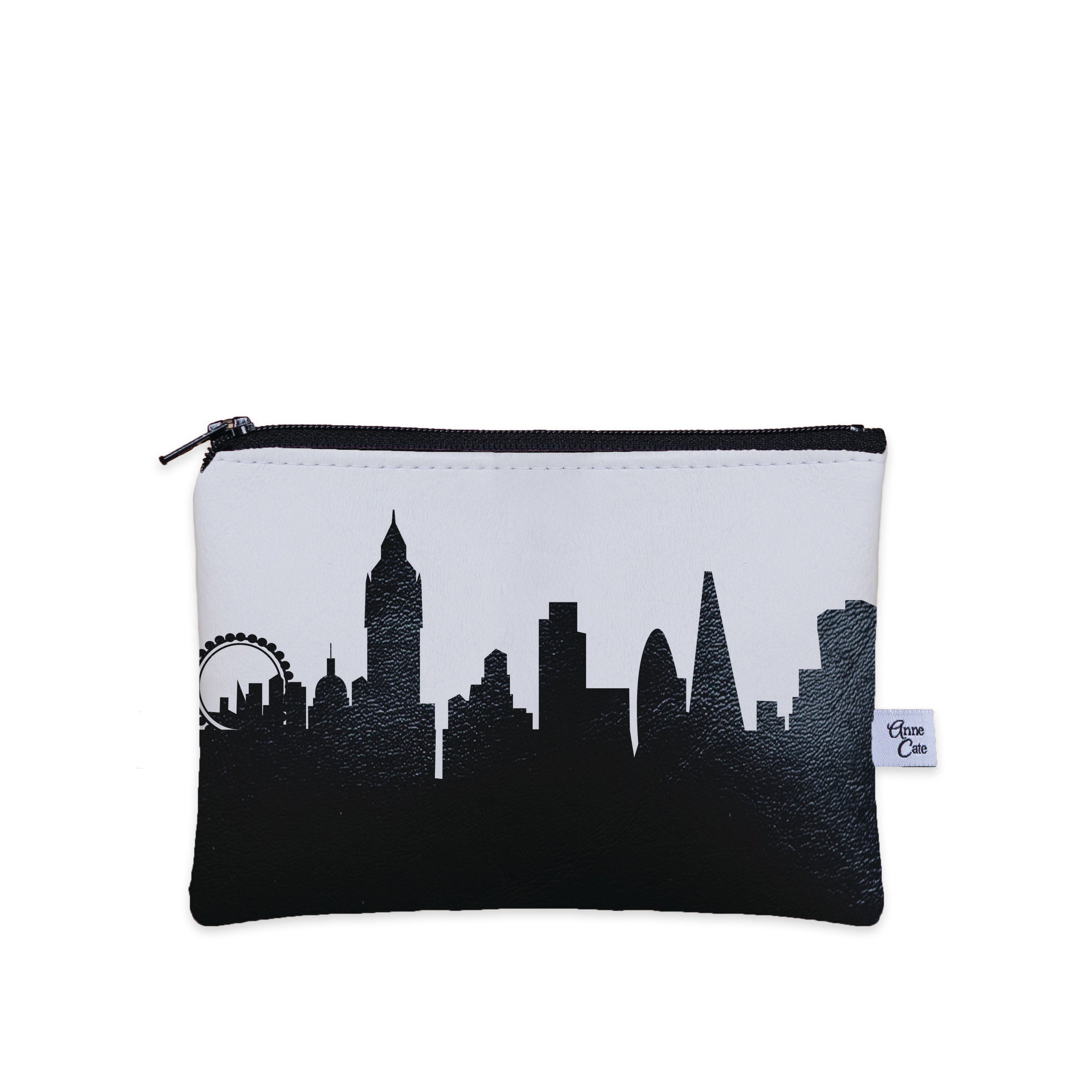 London England Skyline Canvas Mini Purse