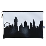London England Skyline Wristlet Clutch Purse