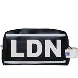 LDN (London) City Abbreviation Travel Dopp Kit Toiletry Bag