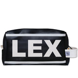 LEX (Lexington) City Abbreviation Travel Dopp Kit Toiletry Bag