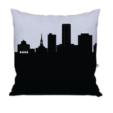 Lexington KY (University of Kentucky) Skyline Large Throw Pillow