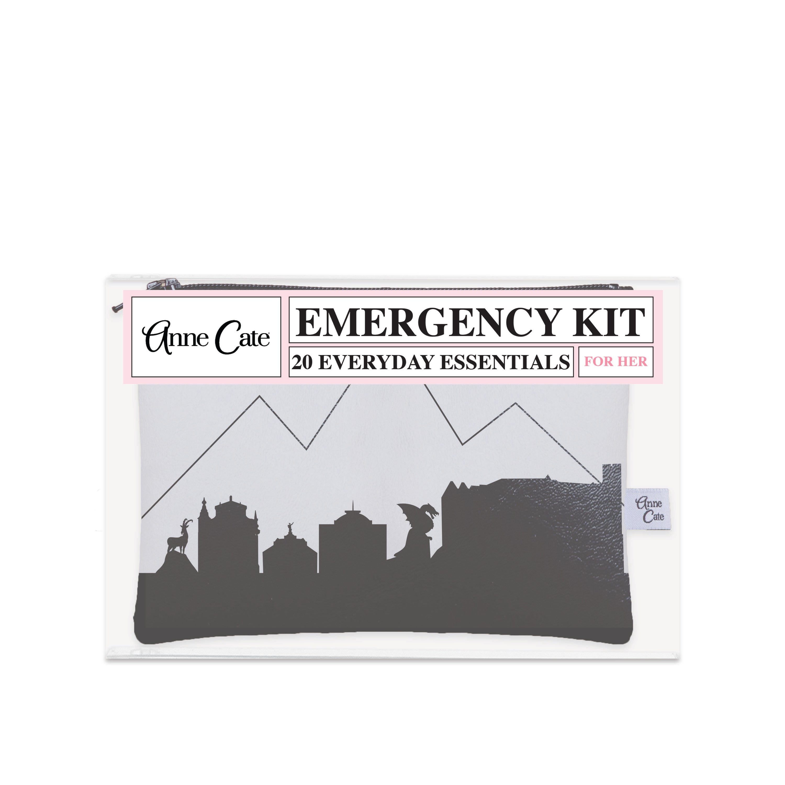 Ljubljana Slovenia Skyline Mini Wallet Emergency Kit - For Her
