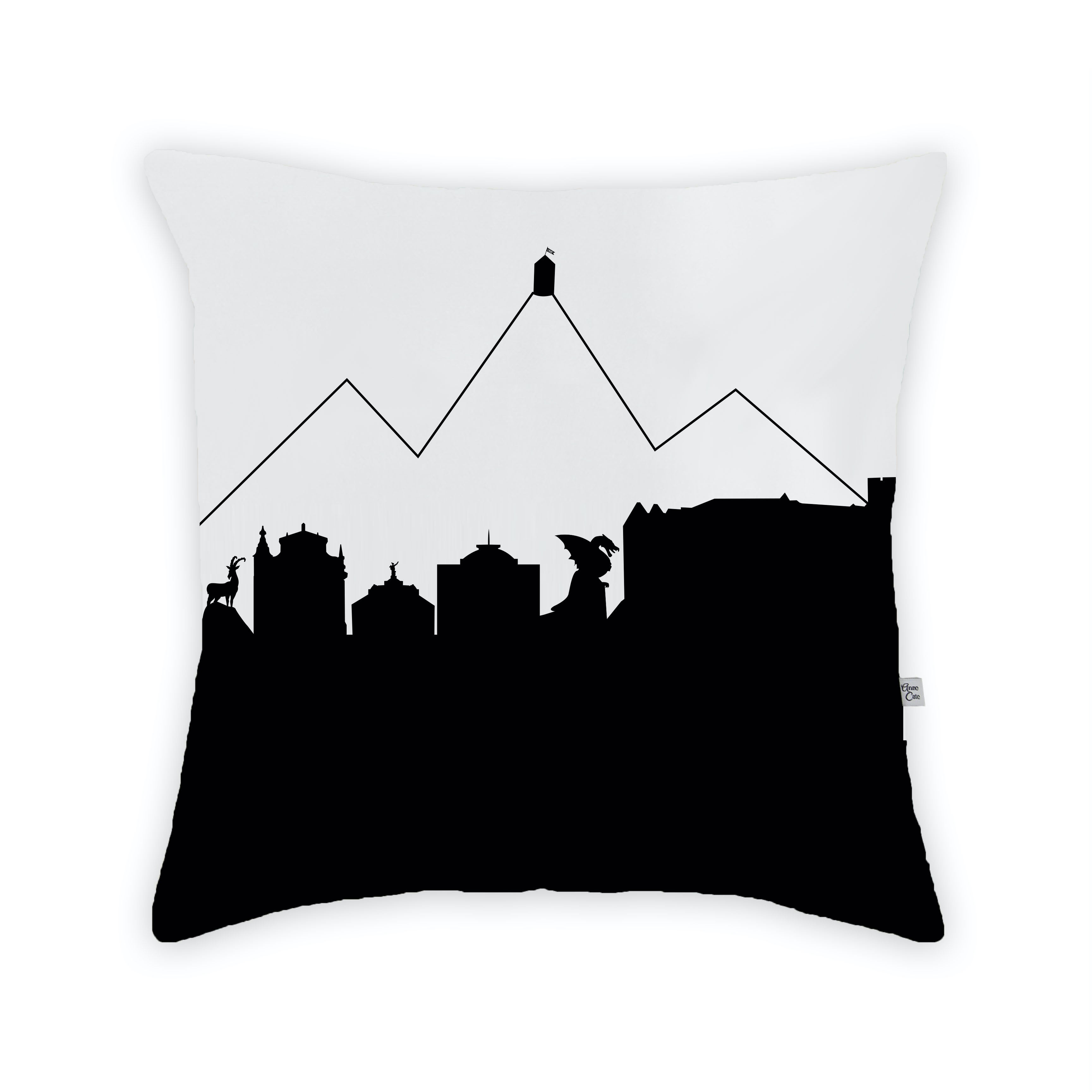 Skyline Large Throw Pillow