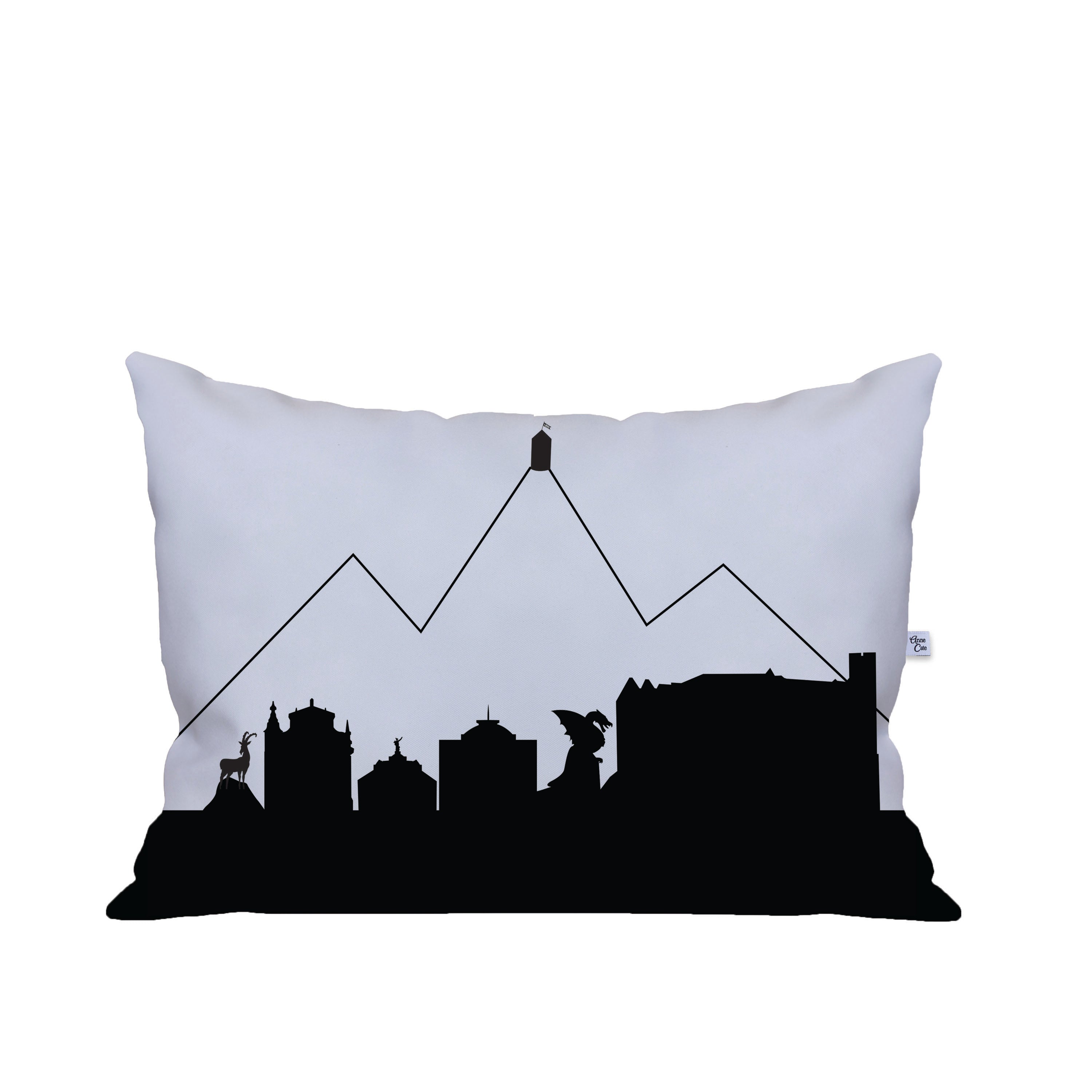 Skyline Lumbar Throw Pillow