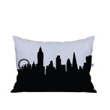 London England Skyline Lumbar Pillow