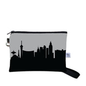 Las Vegas Raiders Football Stadium Skyline Game Day Wristlet