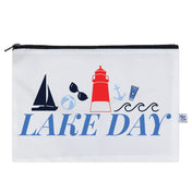 Lake Day Sailcloth Splash-Proof Pouch Wet Bag