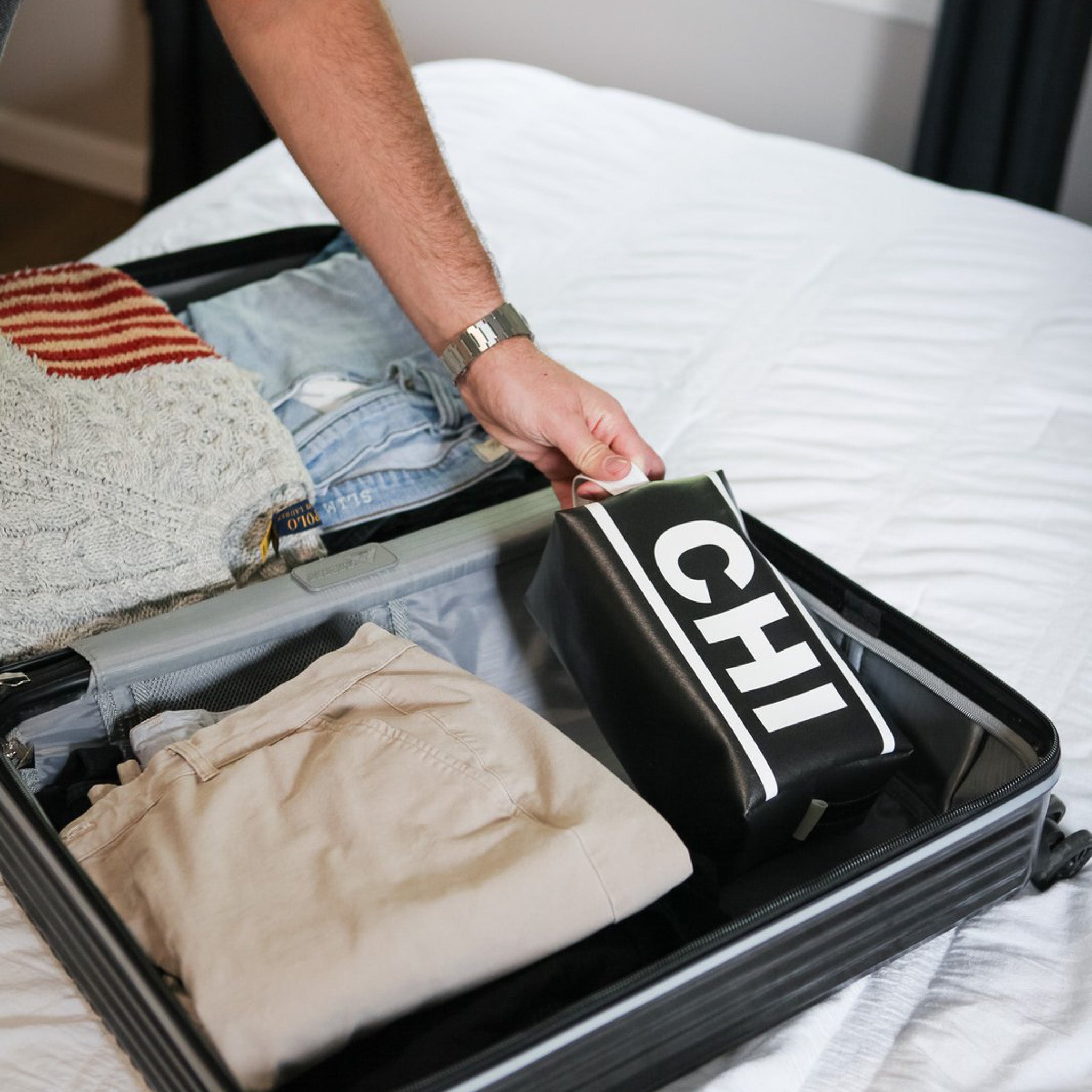 City Abbreviation Dopp Kit Toiletry Bag | Travel Bag | Anne Cate
