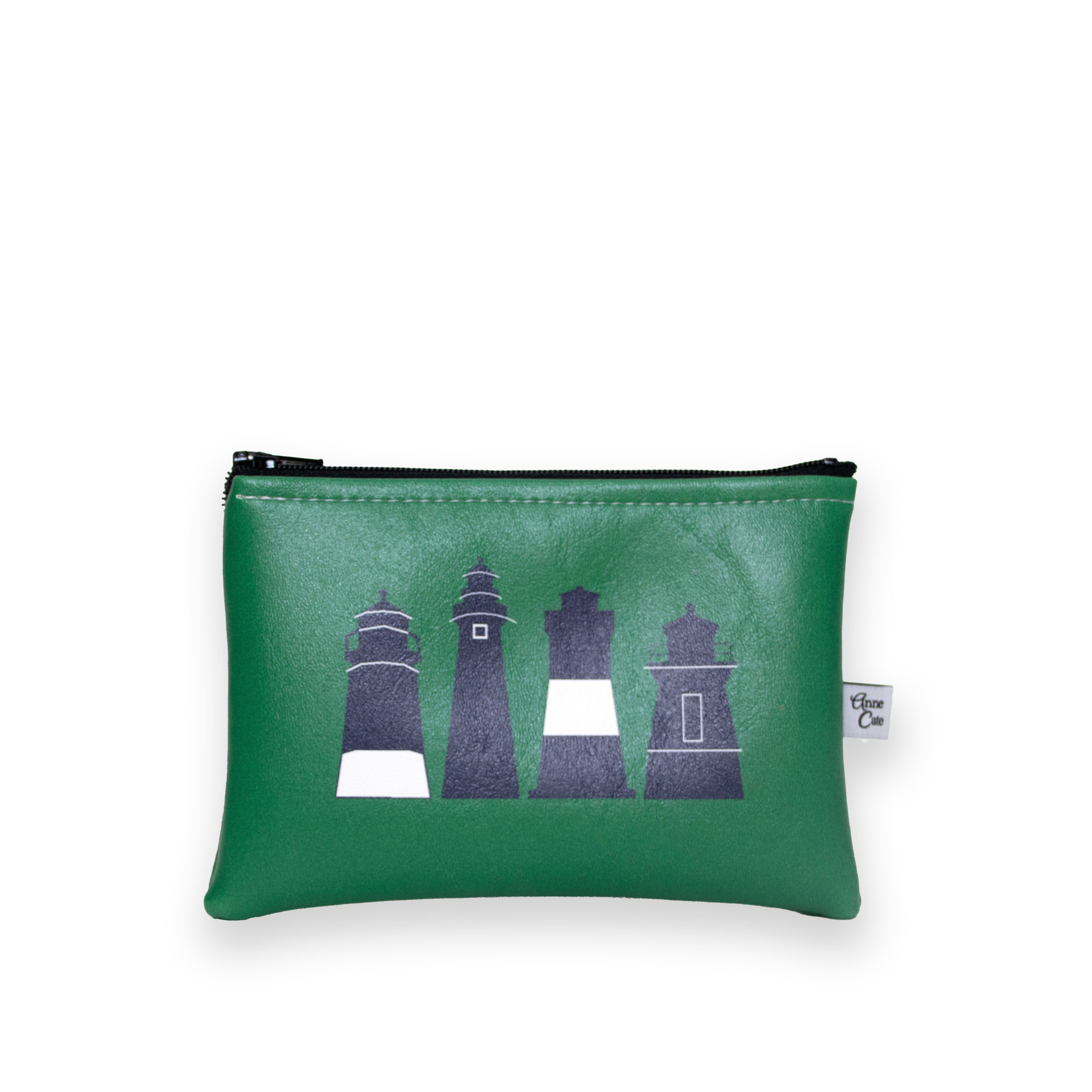 Lighthouses of Lake Erie Mini Wallet - Made in Cleveland by Anne Cate