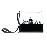 Lorain Lighthouse Skyline Crossbody Bag