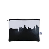 Madrid Spain Skyline Vegan Leather Mini Wallet