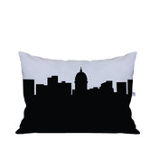 Madison WI Skyline Lumbar Pillow