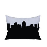 Madison WI Skyline Lumbar Pillow