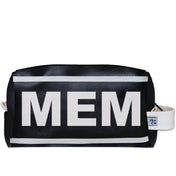 City Abbreviation Travel Dopp Kit Toiletry Bag