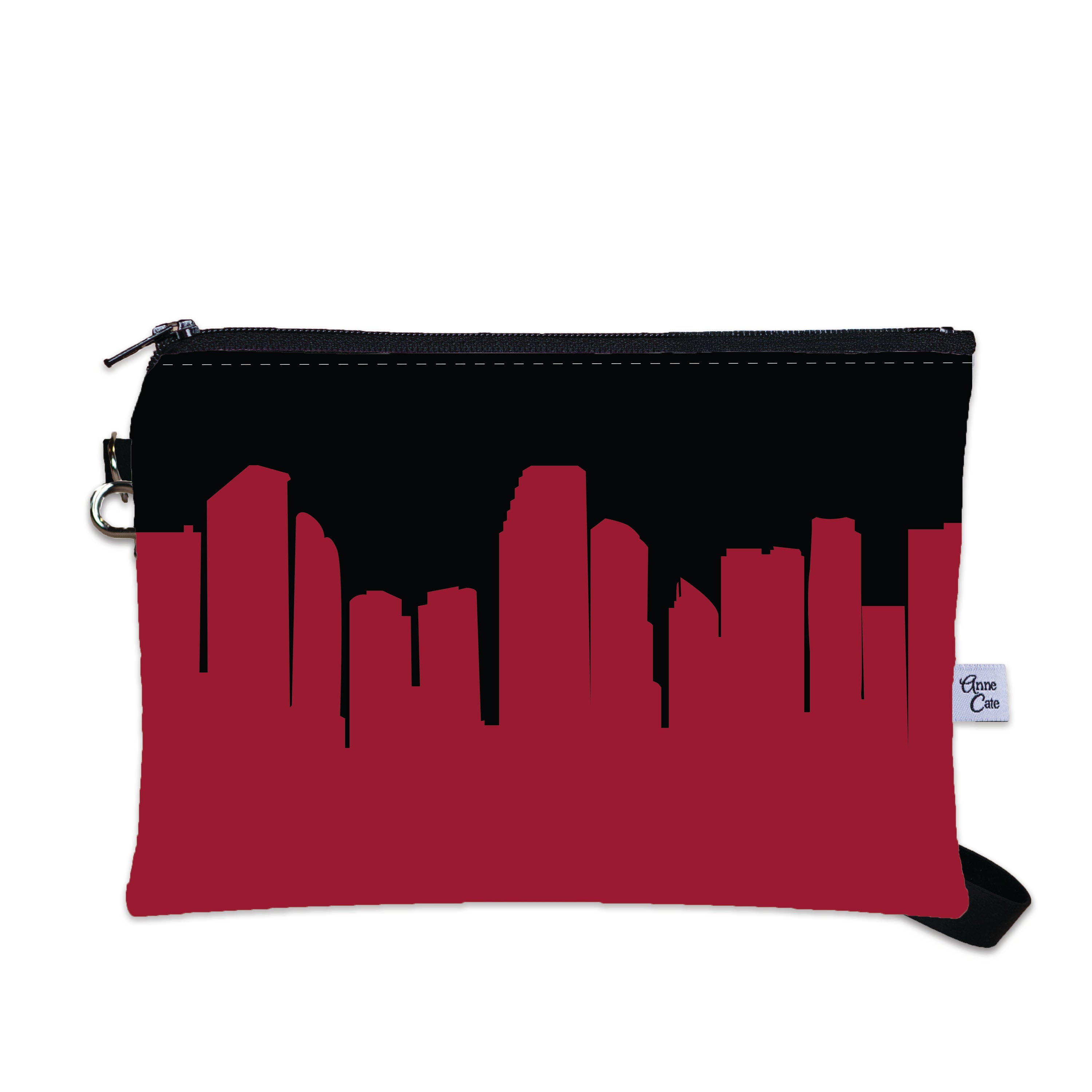 Miami Heat Basketball Arena Skyline Game Day Wristlet