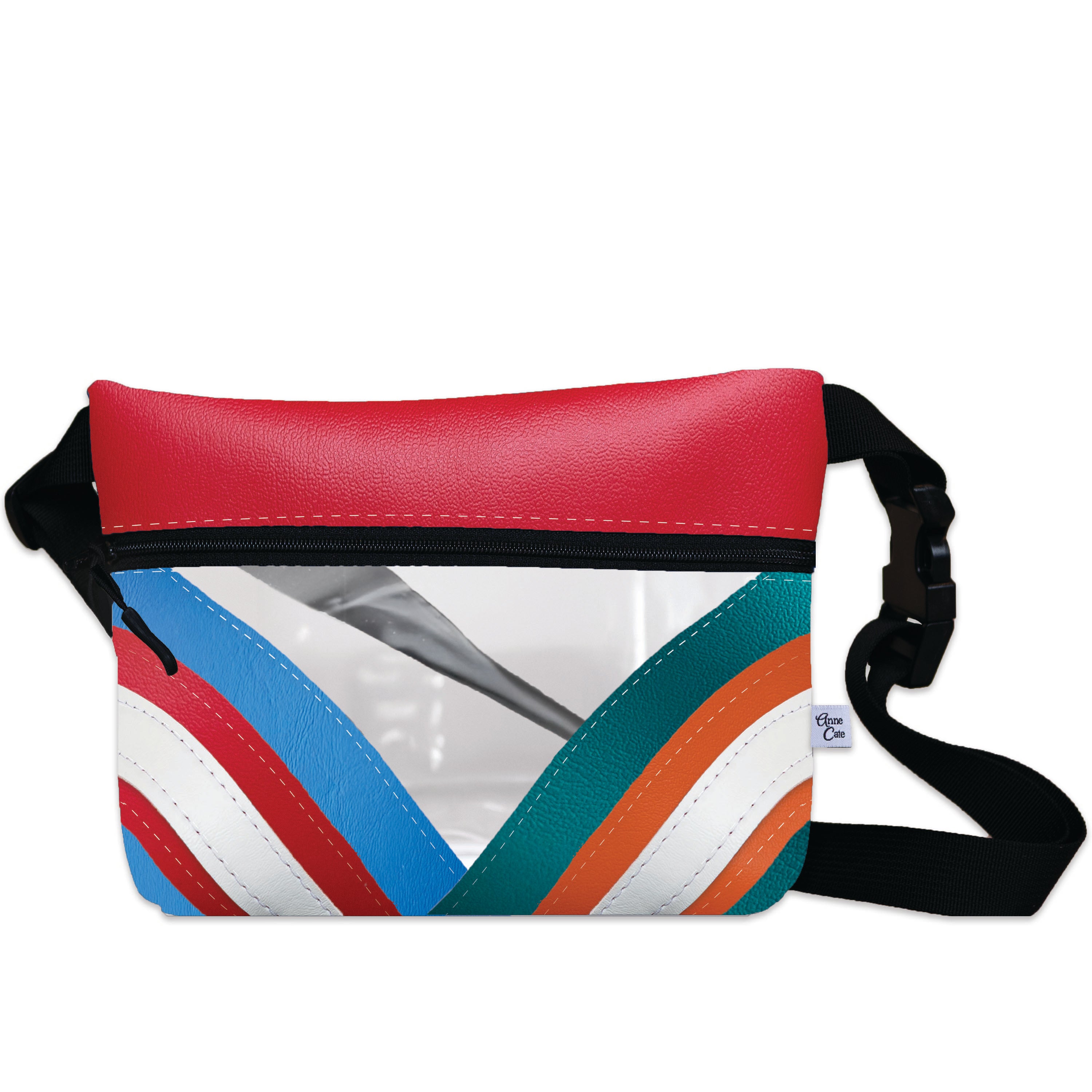 City League Clear Stripe Game Day Fanny Pack