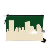 Milwaukee Bucks Basketball Arena Skyline Game Day Wristlet