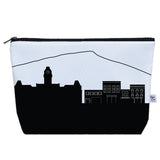 Morgantown WV (West Virginia University) Skyline Cosmetic Makeup Bag