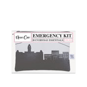 Morgantown WV (West Virginia University) Skyline Mini Wallet Emergency Kit - For Her
